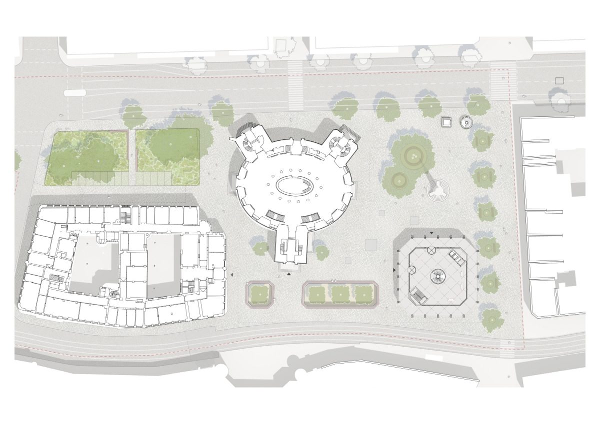 Backes Zarali Architekten, Haus der Demokratie, FFM