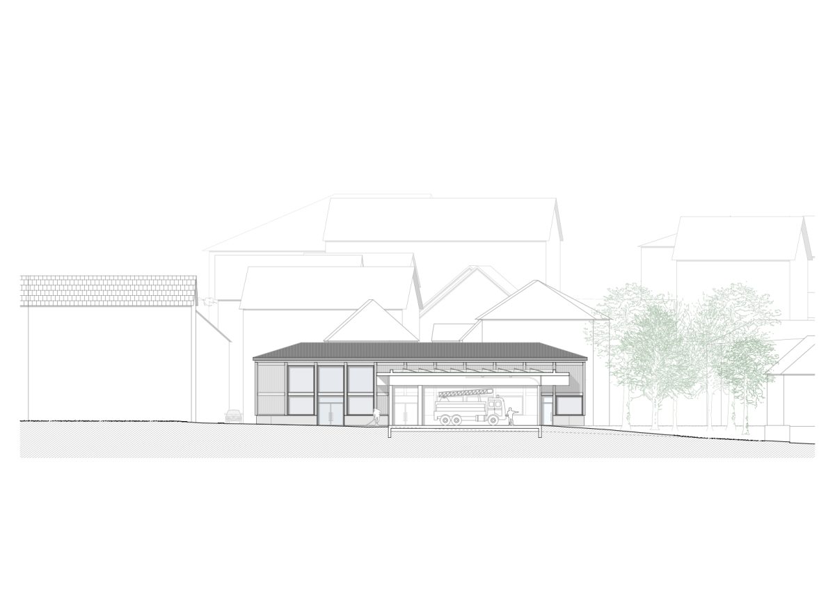 Backes Zarali Architekten, Feuerwehrhaus Geismar, Göttingen