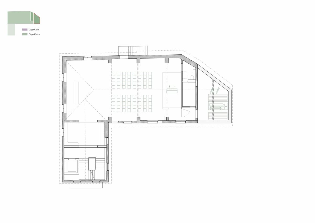 Backes Zarali Architekten, Ideenstudie Däge-Lädeli, Oberwil