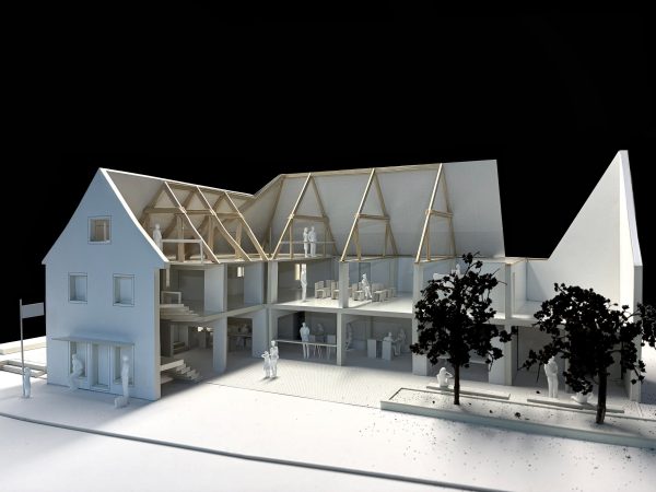 Backes Zarali Architekten, Ideenstudie Däge-Lädeli, Oberwil