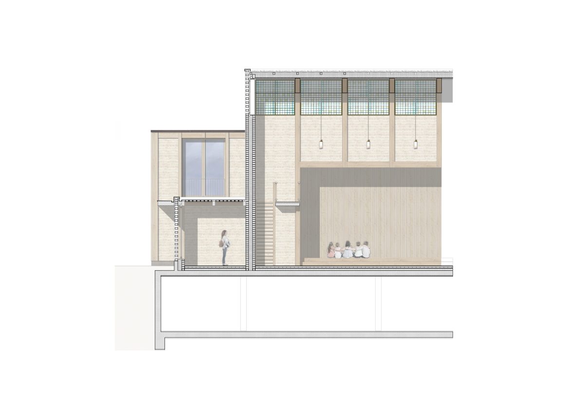 Backes Zarali Architekten, Begegnungszentrum, Sarnen