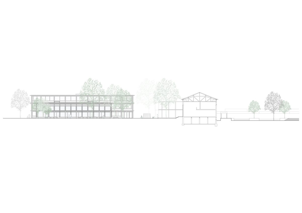 Backes Zarali Architekten, Schulhaus, Muttenz