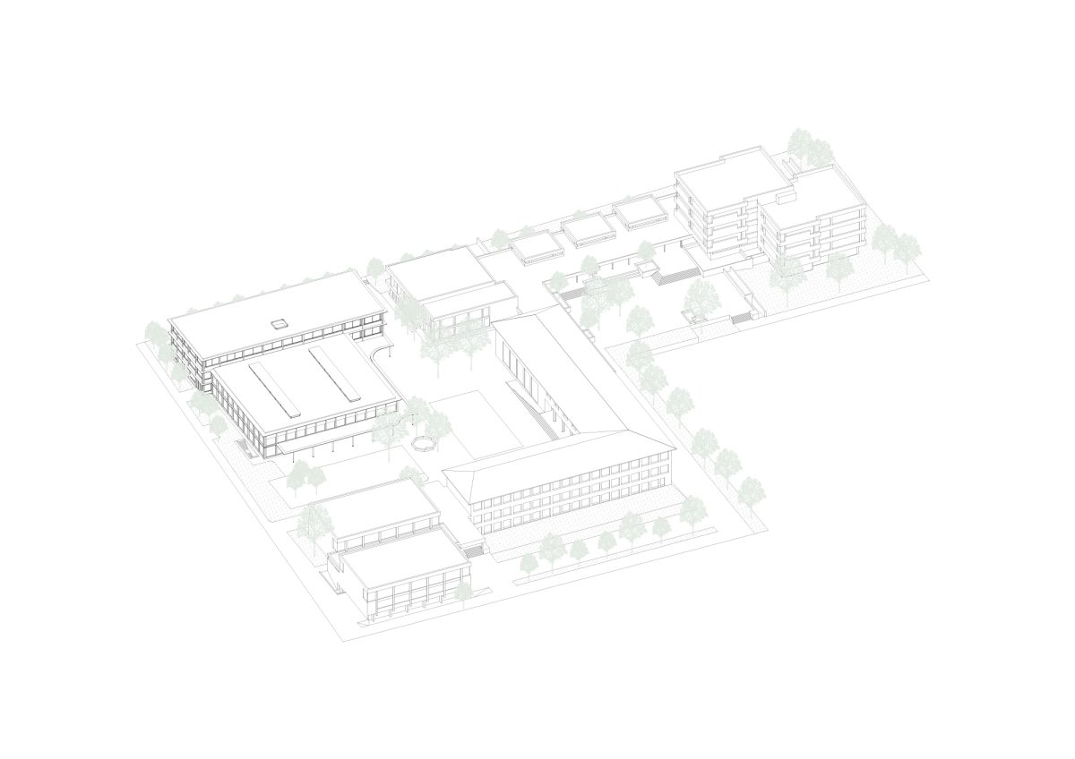 Backes Zarali Architekten, Schulhaus, Muttenz
