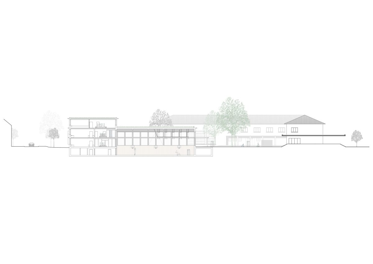 Backes Zarali Architekten, Schulhaus, Muttenz