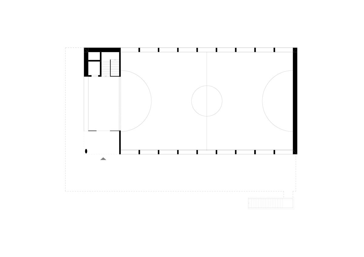 Backes Zarali Architekten, Turnhalle, Wilchingen